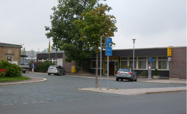 Parkplatz Hauptbahnhof in Hof