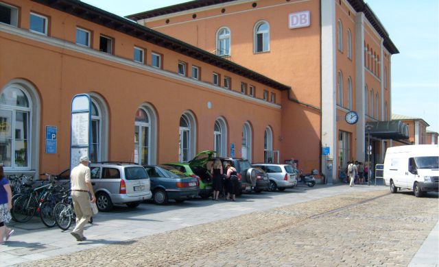 Parkplatz Hauptbahnhof in Passau