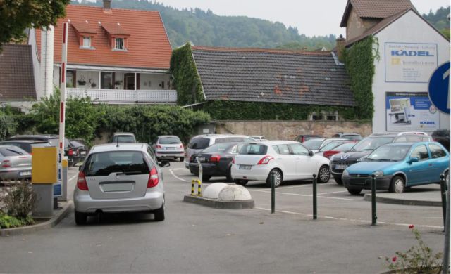 Parkplatz Institutstrasse in Weinheim