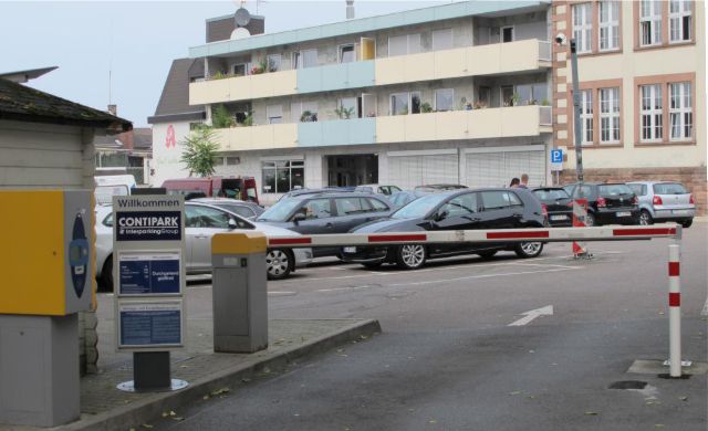 Parkplatz Luisenstrasse in Weinheim