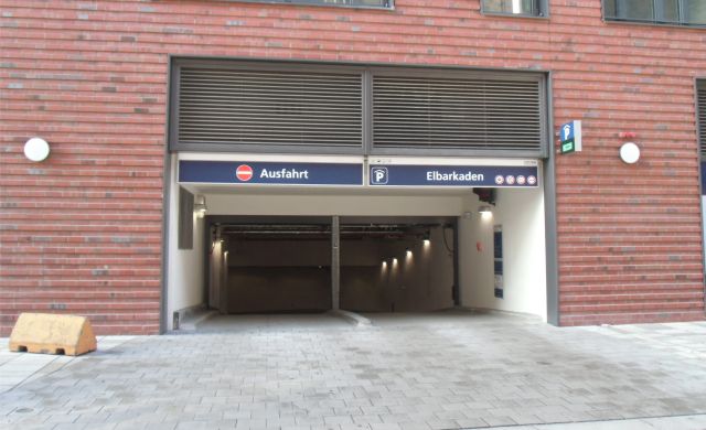 Tiefgarage Elbarkaden in Hamburg