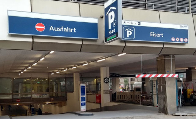 Tiefgarage Eisert in Erlangen